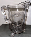 Lovely Antique Belmont Royal Lady EAPG Glass Water Pitcher 9 1/2 in. - AntiquesEtceteraLovely Antique Belmont Royal Lady EAPG Glass Water Pitcher 9 1/2 in.AntiquesEtceteraAntiquesEtcetera