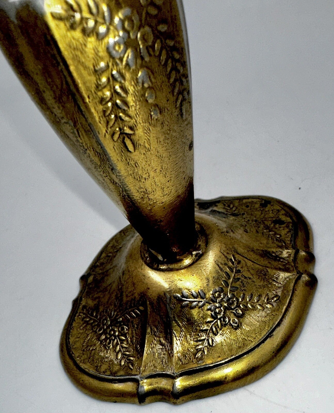 Lovely Antique Kerosene Oil Peg Lamp Diamond & Fan Font with Brass Candlestick - AntiquesEtceteraLovely Antique Kerosene Oil Peg Lamp Diamond & Fan Font with Brass CandlestickAntiqueAntiquesEtcetera