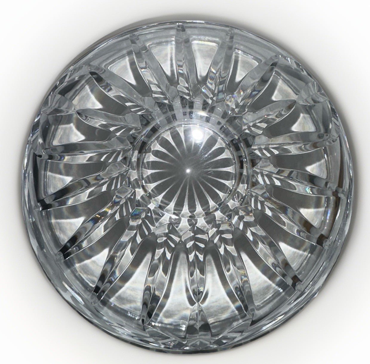 Mikasa Crystal Center Bowl Rare Park Rose Discontinued Pattern 9" Original Box - AntiquesEtceteraMikasa Crystal Center Bowl Rare Park Rose Discontinued Pattern 9" Original BoxMikasaAntiquesEtcetera