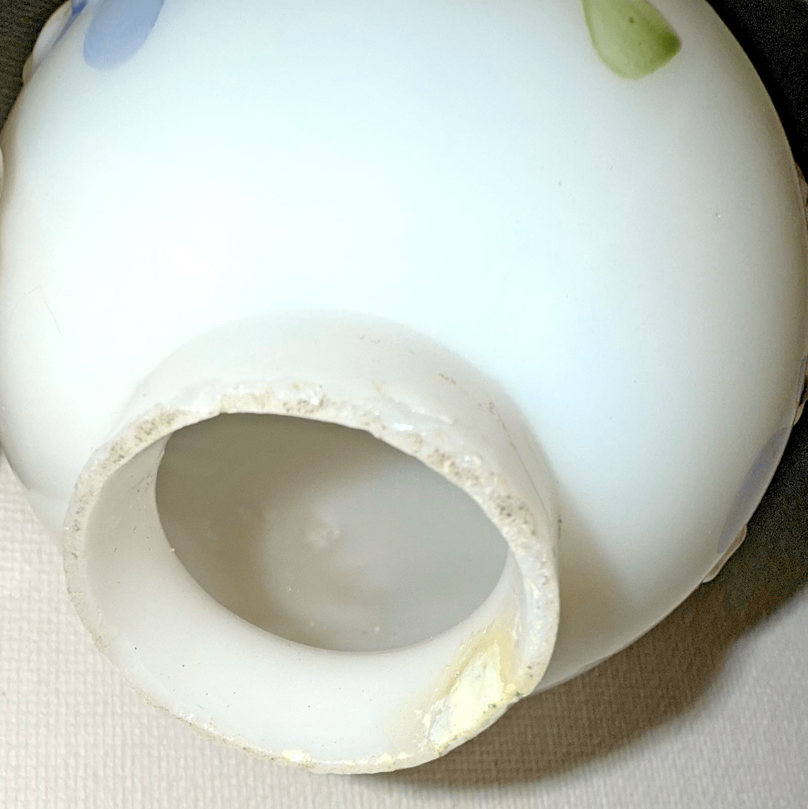 Miniature Antique GWTW Oil Lamp Apple Blossom Smith 1 193 Polychrome Milk Glass - AntiquesEtceteraMiniature Antique GWTW Oil Lamp Apple Blossom Smith 1 193 Polychrome Milk GlassAntiqueAntiquesEtcetera
