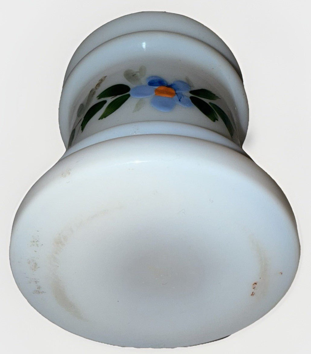 Miniature Antique GWTW Oil Lamp Hulsebus II 344 Victorian Enameled Floral Motif - AntiquesEtceteraMiniature Antique GWTW Oil Lamp Hulsebus II 344 Victorian Enameled Floral MotifAntiqueAntiquesEtcetera