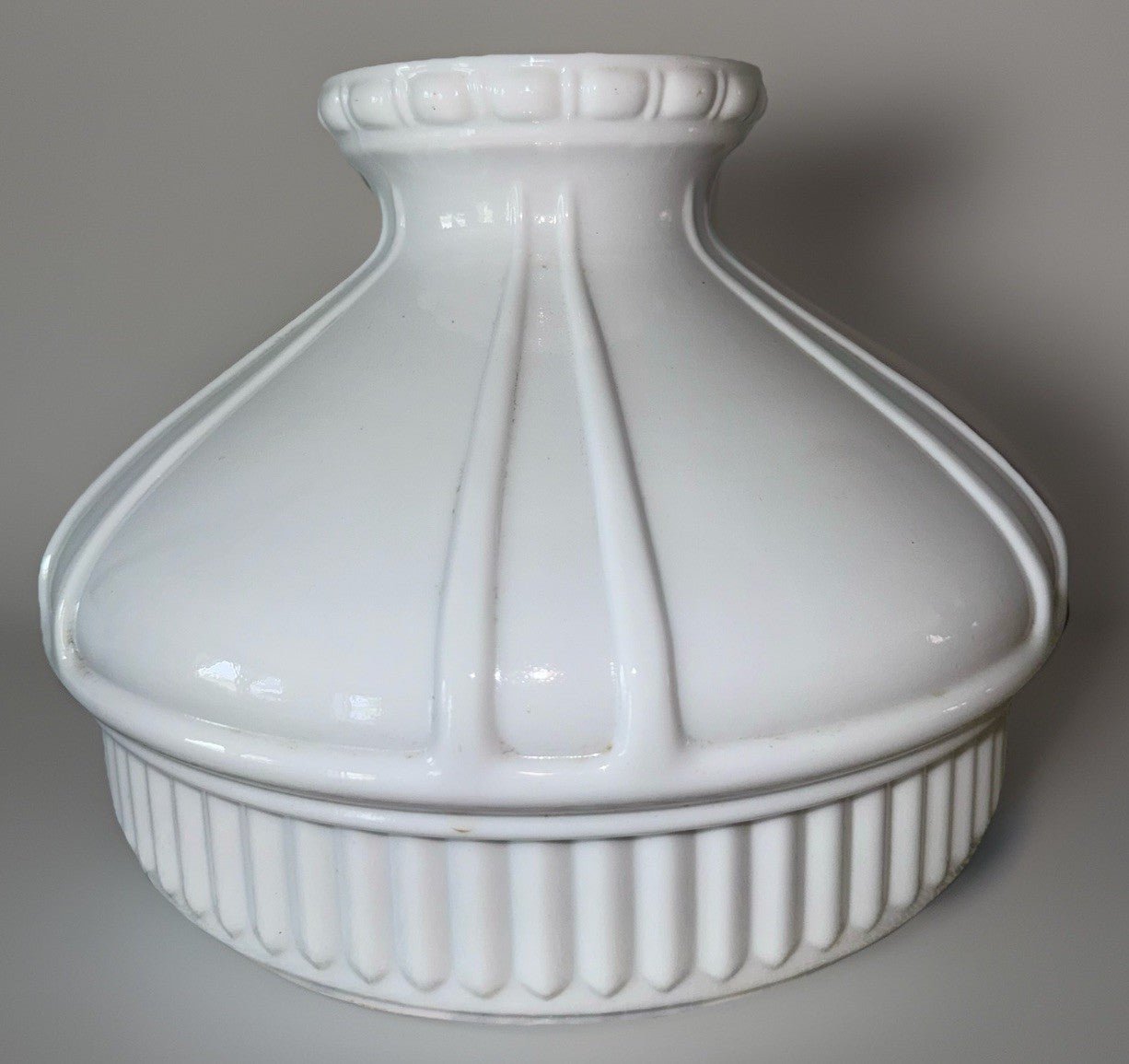 Model 601 Aladdin Table Lamp Shade Opaque White Glass for 10" Fitter - AntiquesEtceteraModel 601 Aladdin Table Lamp Shade Opaque White Glass for 10" FitterAladdinAntiquesEtcetera