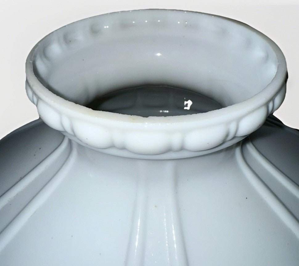 Model 601 Aladdin Table Lamp Shade Opaque White Glass for 10" Fitter - AntiquesEtceteraModel 601 Aladdin Table Lamp Shade Opaque White Glass for 10" FitterAladdinAntiquesEtcetera