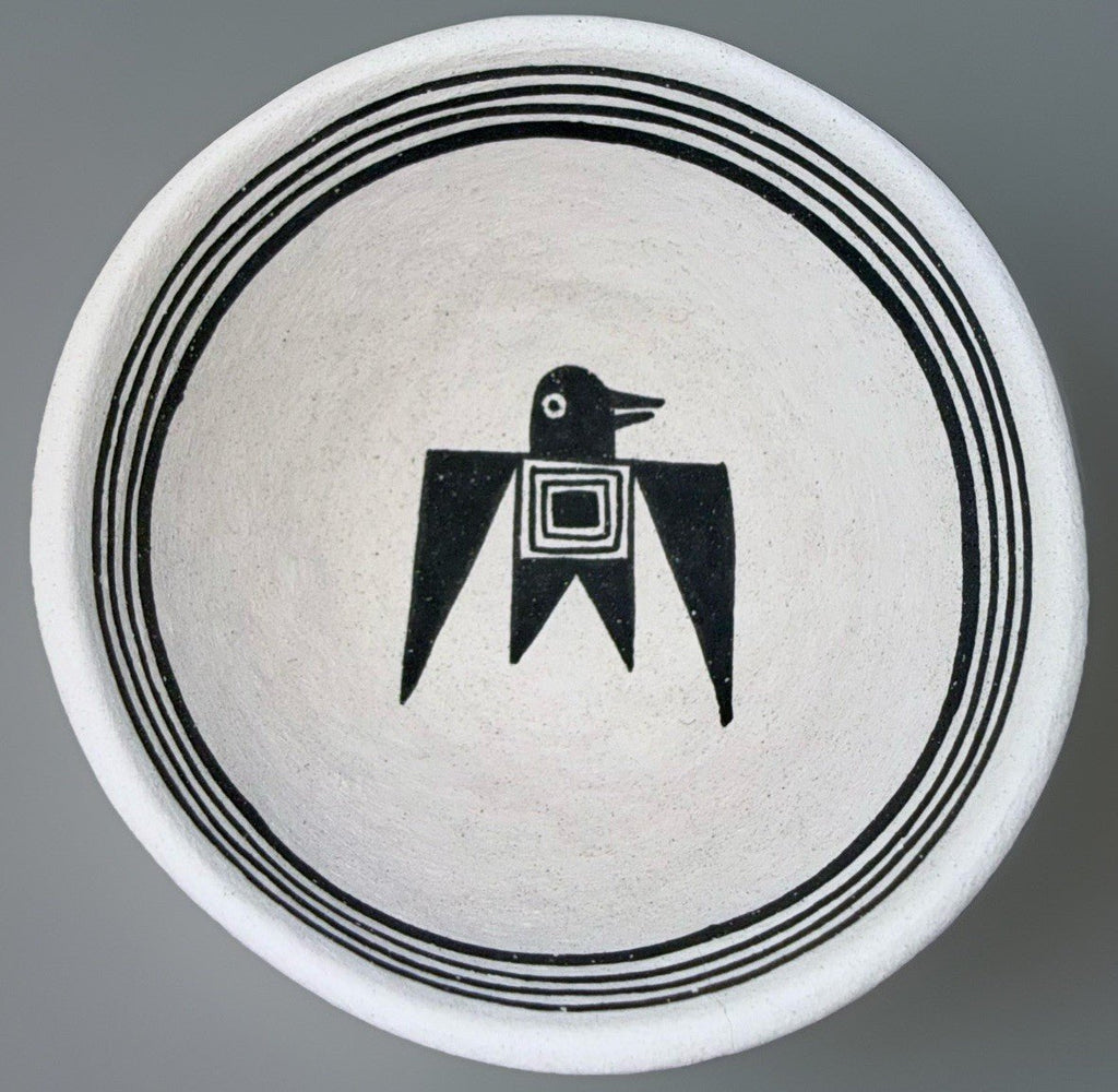 Native American Western Pueblo Pottery Bowl Miniature Arizona State Mus. Replica - AntiquesEtceteraNative American Western Pueblo Pottery Bowl Miniature Arizona State Mus. ReplicaAntiquesEtceteraAntiquesEtcetera