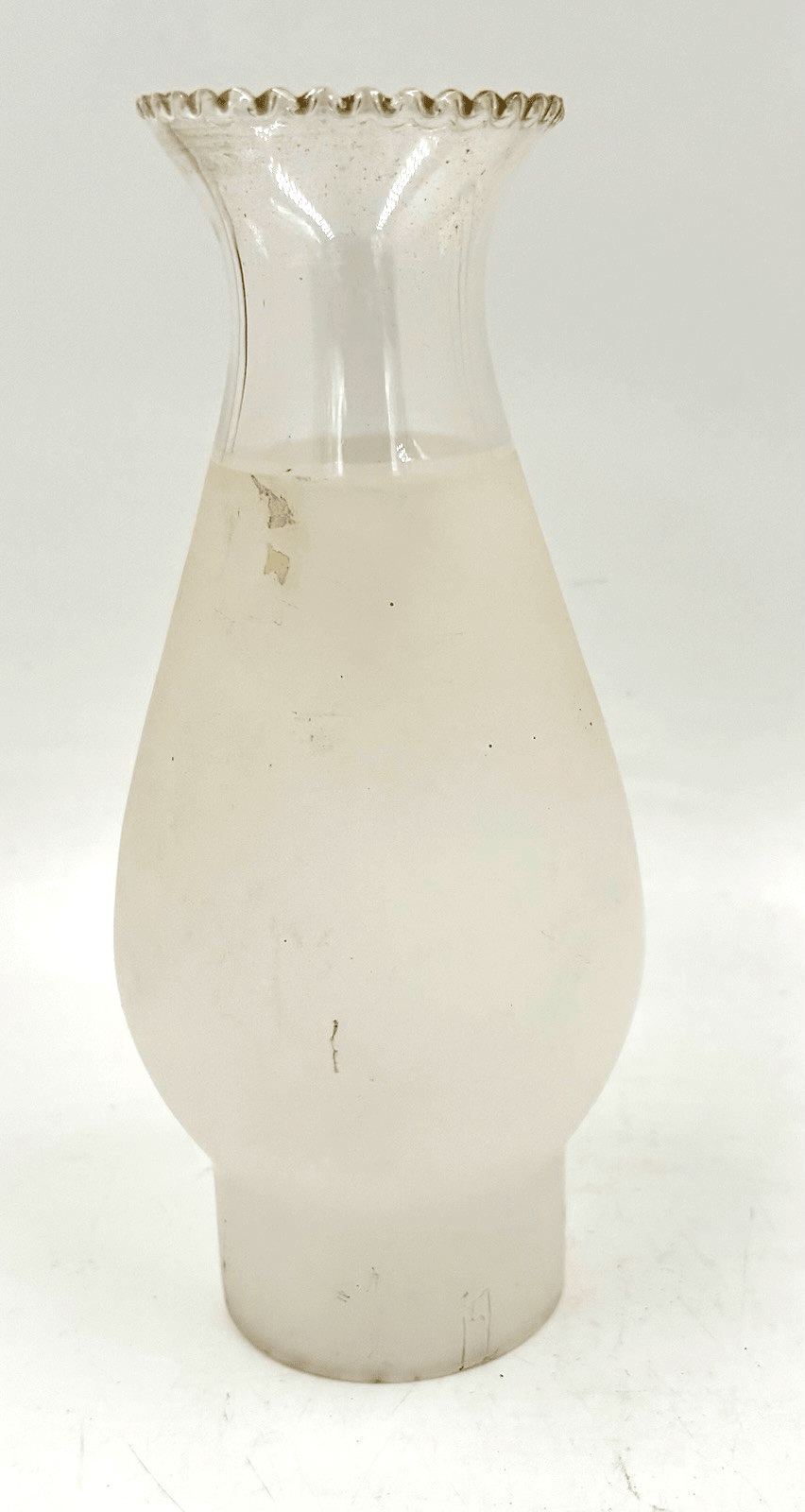 No. 0 Kerosene Oil Lamp Burner with Wick and Glass Pie Crust Top Chimney - AntiquesEtceteraNo. 0 Kerosene Oil Lamp Burner with Wick and Glass Pie Crust Top ChimneyAntiquesEtceteraAntiquesEtcetera
