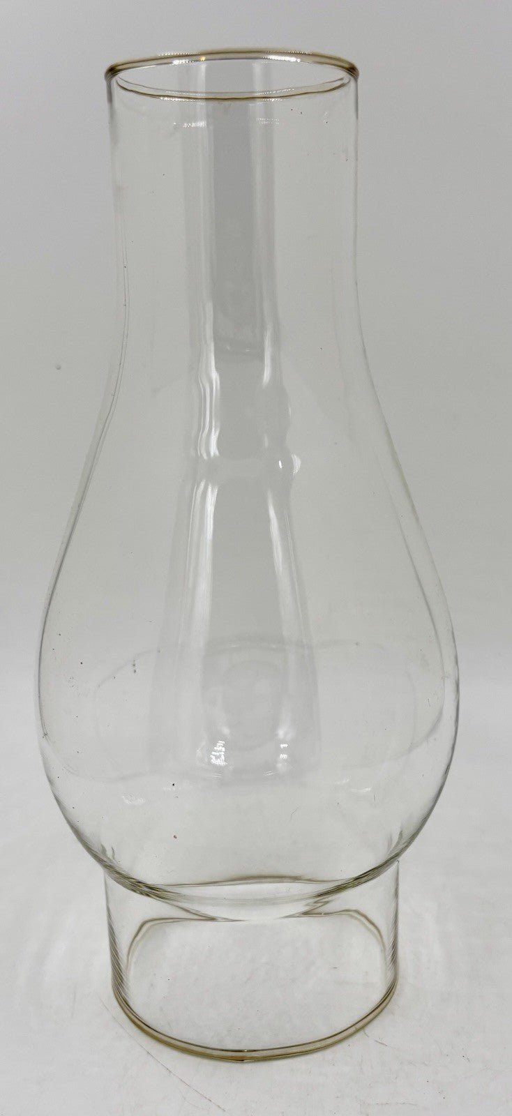 No 2 Brass Kerosene Oil Lamp Burner B&P Queen Anne w/ Glass Chimney - AntiquesEtceteraNo 2 Brass Kerosene Oil Lamp Burner B&P Queen Anne w/ Glass ChimneyAntiqueAntiquesEtcetera