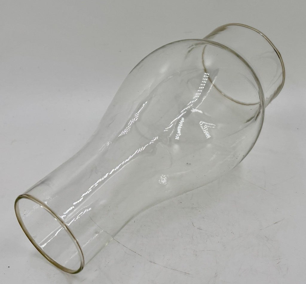 No 2 Brass Kerosene Oil Lamp Burner B&P Queen Anne w/ Glass Chimney - AntiquesEtceteraNo 2 Brass Kerosene Oil Lamp Burner B&P Queen Anne w/ Glass ChimneyAntiqueAntiquesEtcetera