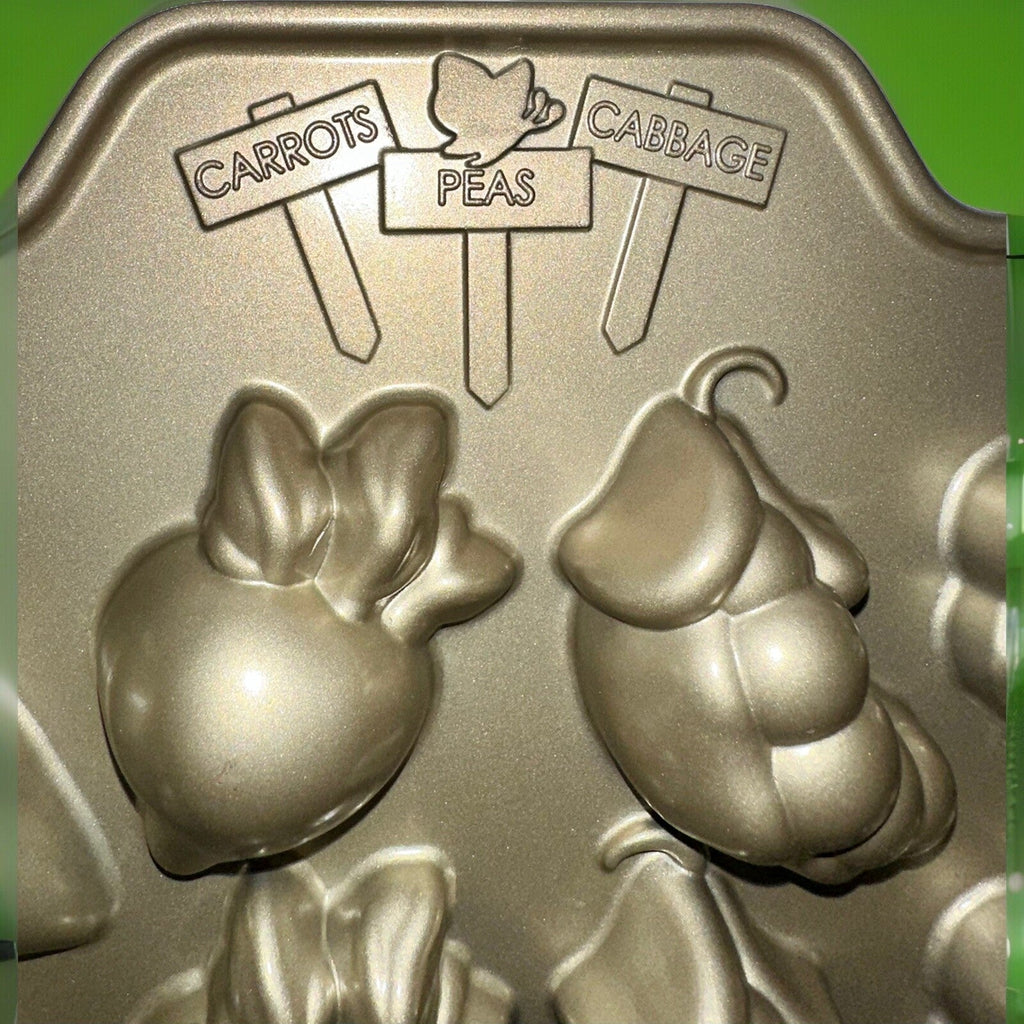 Nordic Ware Garden Patch Cakelets Mini Cakes Easter Candy Carrots Peas Cabbage - AntiquesEtceteraNordic Ware Garden Patch Cakelets Mini Cakes Easter Candy Carrots Peas CabbageNordic WareAntiquesEtcetera