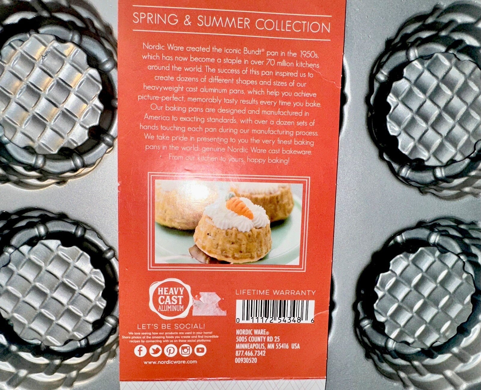 Nordic Ware Shortcake Baskets Pan 6 Cake Holes High - Quality Heavy Cast Aluminum - AntiquesEtceteraNordic Ware Shortcake Baskets Pan 6 Cake Holes High - Quality Heavy Cast AluminumNordic WareAntiquesEtcetera
