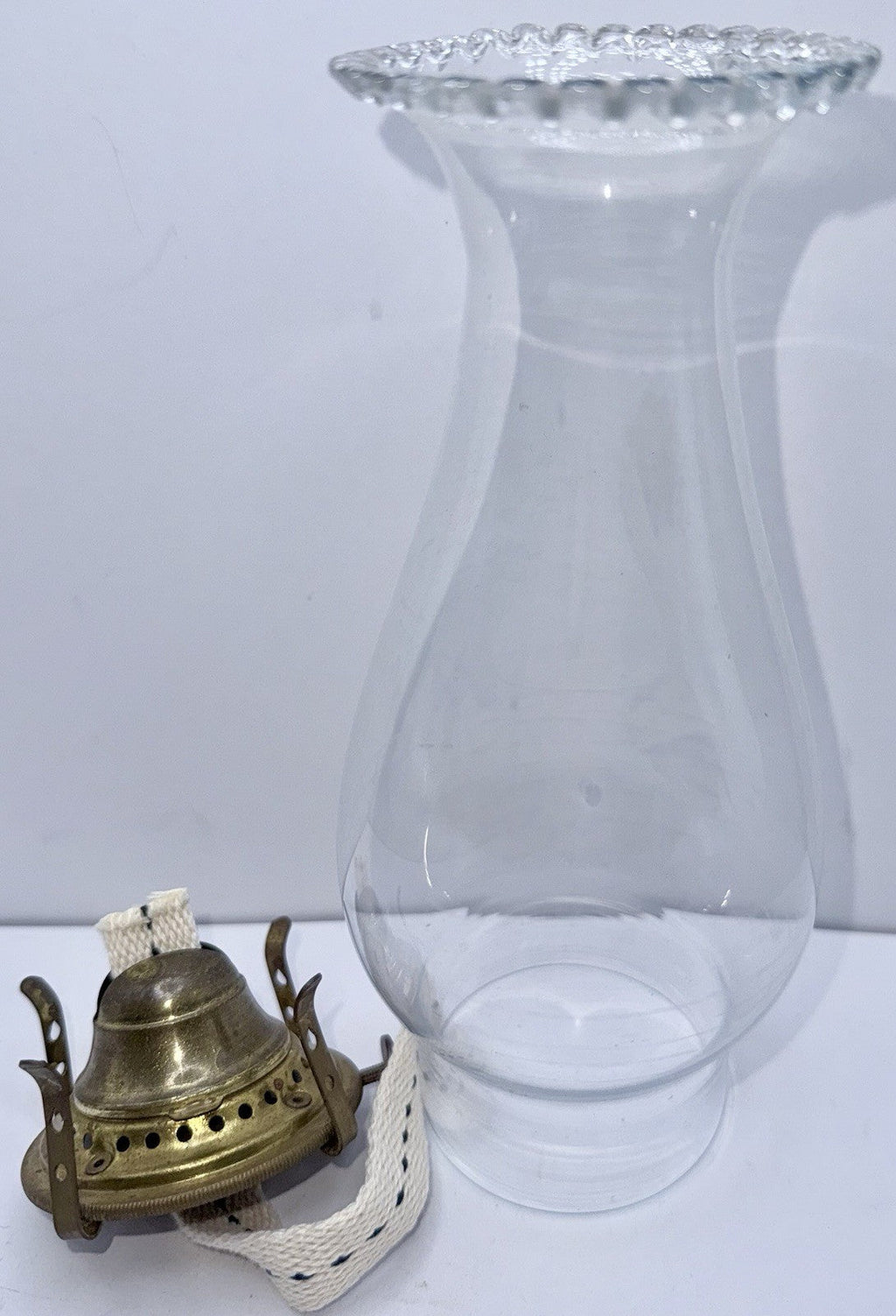 Oil Lamp Burner No. 1 EAGLE by A.M. Bur. Co. w/ Accordion Top Chimney Antique - AntiquesEtceteraOil Lamp Burner No. 1 EAGLE by A.M. Bur. Co. w/ Accordion Top Chimney AntiqueA M Bur Co.AntiquesEtcetera