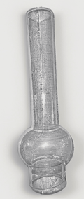 Oil Lamp Chimney Clear Glass 2" x 10 1/4 Big Bulge Crystal Clear Glass - AntiquesEtceteraOil Lamp Chimney Clear Glass 2" x 10 1/4 Big Bulge Crystal Clear GlassUnbrandedAntiquesEtcetera