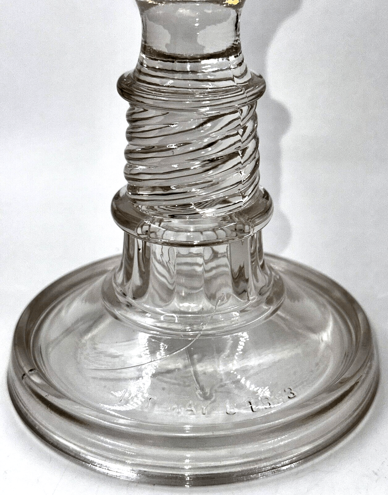 Opalescent Coin Spot Oil Kerosene Lamp 1883 Rare LaBelle Drip Foot Base Antique - AntiquesEtceteraOpalescent Coin Spot Oil Kerosene Lamp 1883 Rare LaBelle Drip Foot Base AntiqueAntiqueAntiquesEtcetera