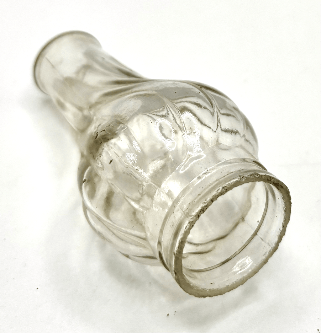 P&A 0 Acorn Kerosene Oil Lamp Burner, Wick w/ Glass Swirl Chimney - AntiquesEtceteraP&A 0 Acorn Kerosene Oil Lamp Burner, Wick w/ Glass Swirl ChimneyAcornAntiquesEtcetera