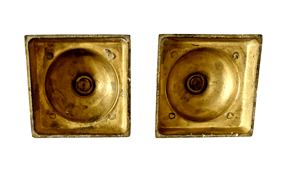 Pair of Brass Candlesticks Candle Holders 5 1/2" High 2 3/8 Bases - AntiquesEtceteraPair of Brass Candlesticks Candle Holders 5 1/2" High 2 3/8 BasesUnbrandedAntiquesEtcetera