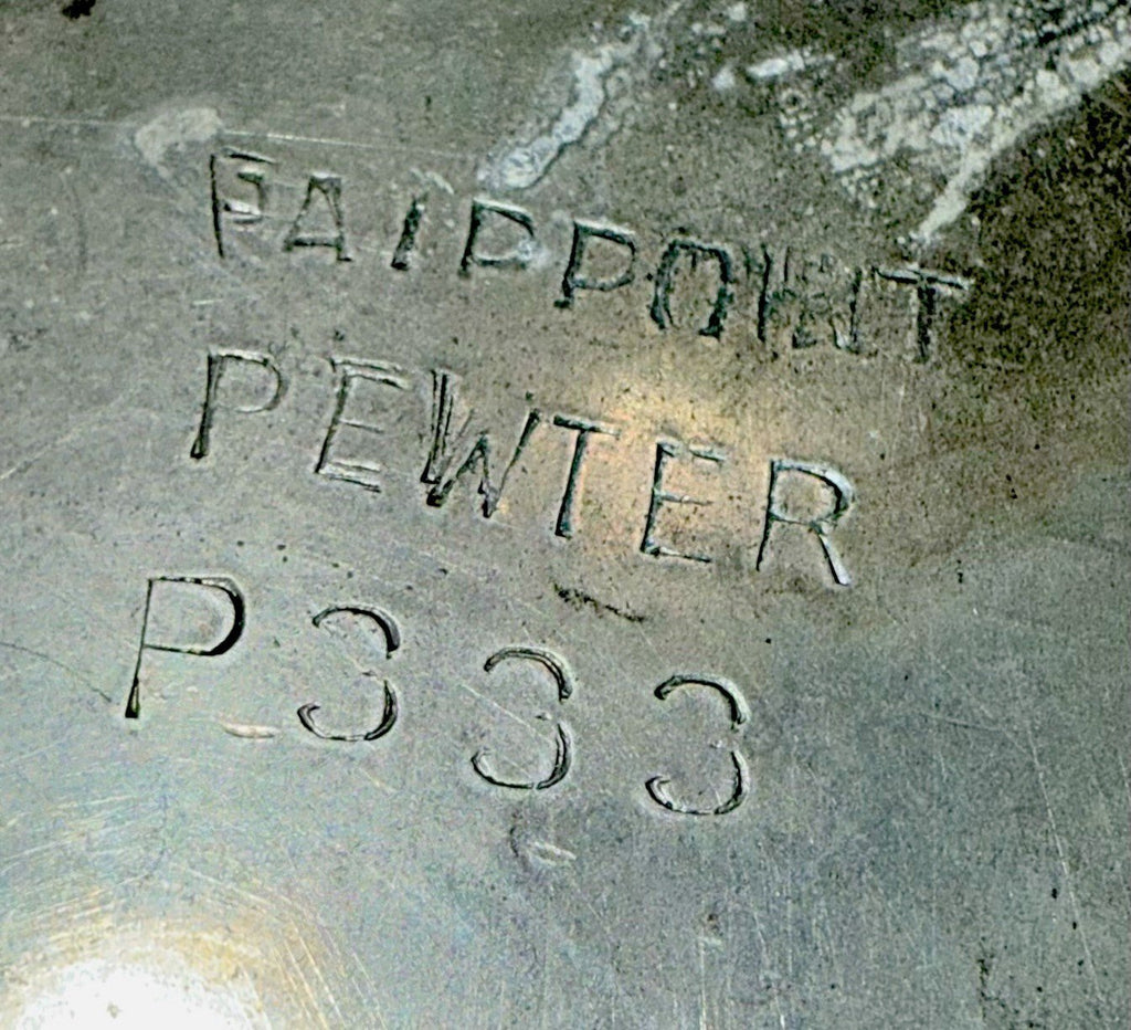 Pairpoint Pewter Footed Teapot Mod. P333 Bulbous Body Hinged Dome Lid 4 Paw Feet - AntiquesEtceteraPairpoint Pewter Footed Teapot Mod. P333 Bulbous Body Hinged Dome Lid 4 Paw FeetPairpointAntiquesEtcetera