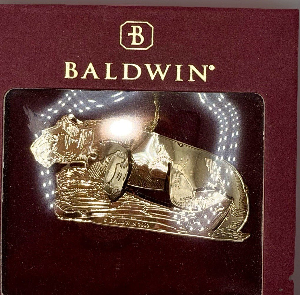 Penn State Nittany Lion Baldwin Brass Figural 3D Ornament 2003 - AntiquesEtceteraPenn State Nittany Lion Baldwin Brass Figural 3D Ornament 2003Baldwin BrassAntiquesEtcetera