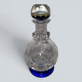 Perthshire Spoke Millefiori Inkwell Paperweight - Signed - with Cobalt Blue BaseAntiquesEtcetera