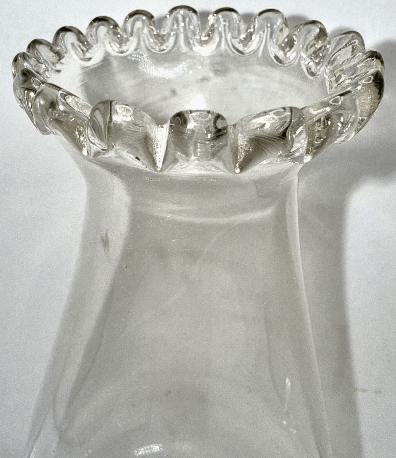 Petal Top Kerosene Oil Lamp Chimney Petal Top Hand Formed 2" x 6 3/8" Glass - AntiquesEtceteraPetal Top Kerosene Oil Lamp Chimney Petal Top Hand Formed 2" x 6 3/8" GlassAntiqueAntiquesEtcetera