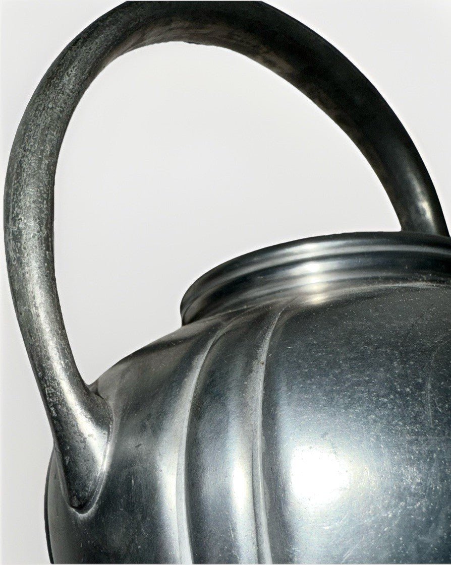 Pewter Gooseneck Teapot with Lid Pilgrim Solid Pewter 2327 Danforth Collection - AntiquesEtceteraPewter Gooseneck Teapot with Lid Pilgrim Solid Pewter 2327 Danforth CollectionPilgrim Pewter Co.AntiquesEtcetera