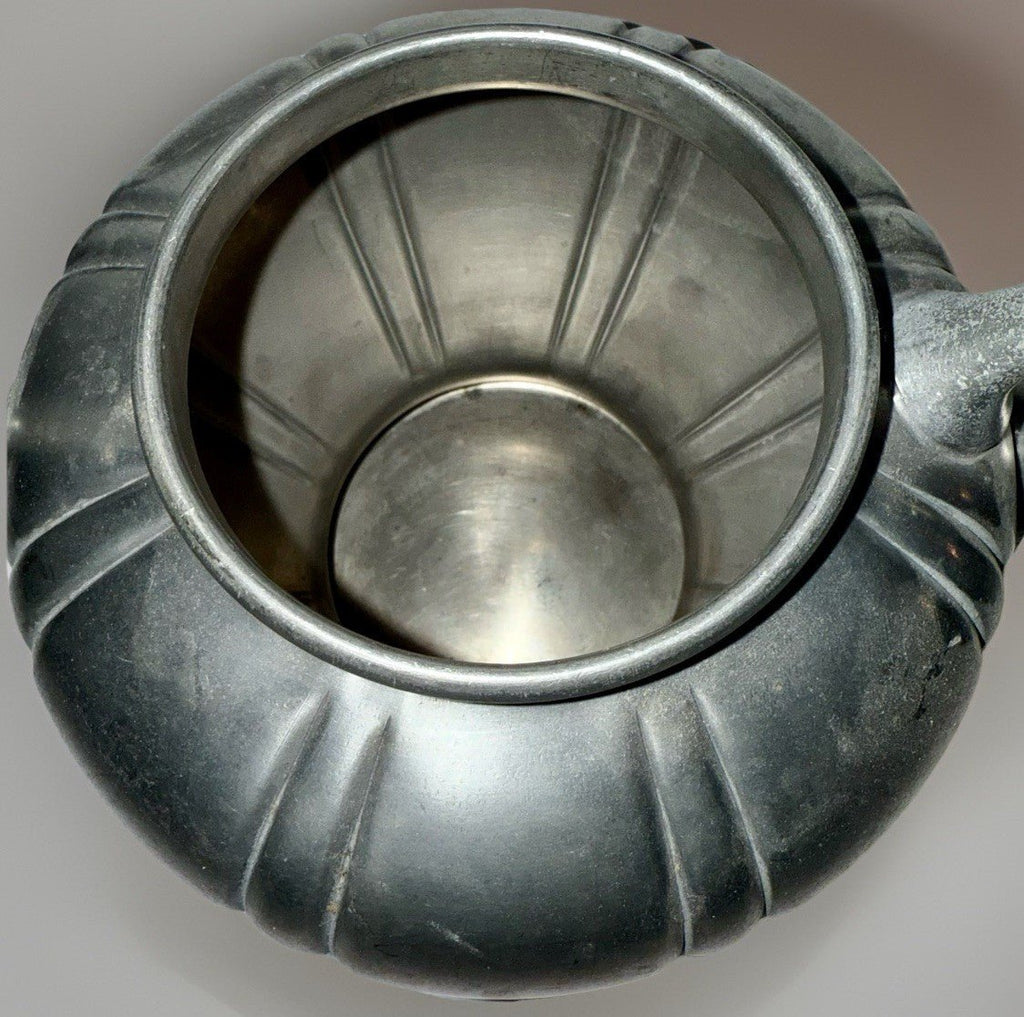 Pewter Gooseneck Teapot with Lid Pilgrim Solid Pewter 2327 Danforth Collection - AntiquesEtceteraPewter Gooseneck Teapot with Lid Pilgrim Solid Pewter 2327 Danforth CollectionPilgrim Pewter Co.AntiquesEtcetera