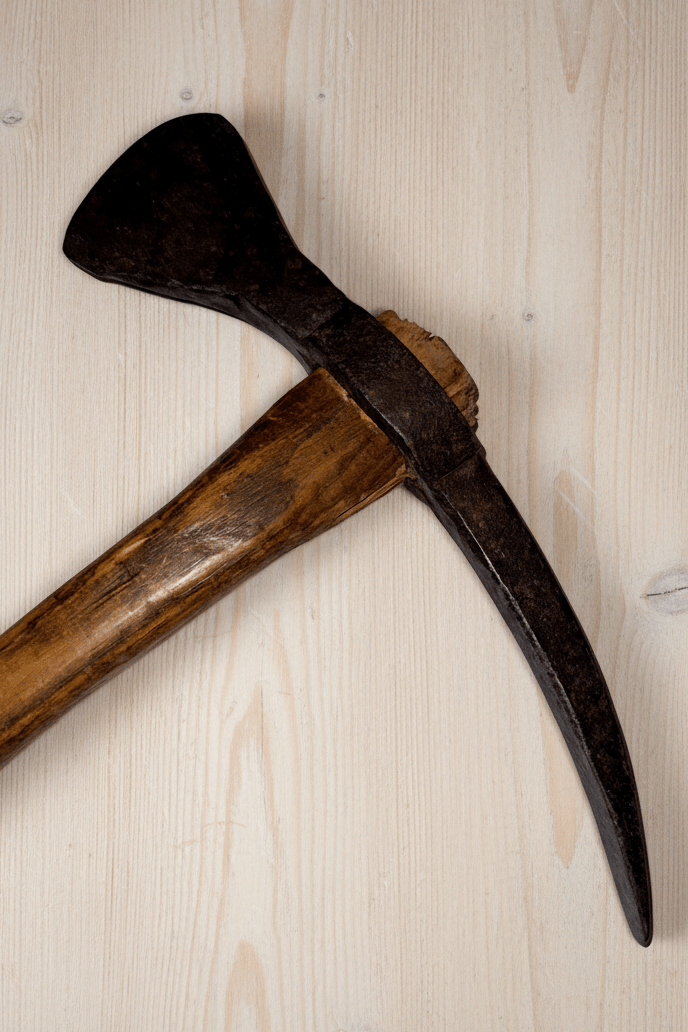 Primitive Hand Forged Grub Axe / Mattock Authentic Piece of American History - AntiquesEtceteraPrimitive Hand Forged Grub Axe / Mattock Authentic Piece of American HistoryPrimitive ToolAntiquesEtceteraAntiquesEtcetera