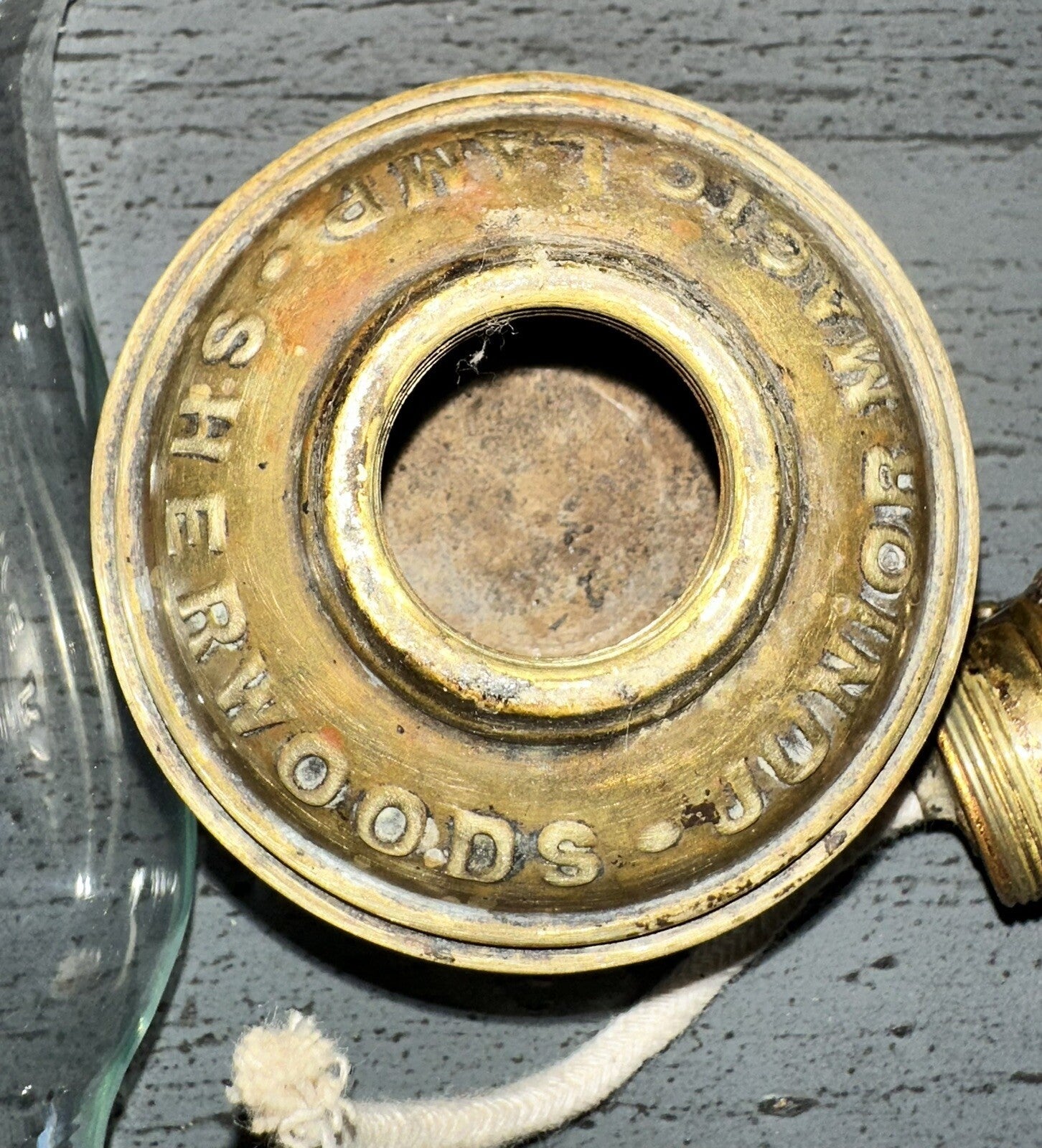 RARE Antique Sherwood's Junior Magic Lamp Oil Kerosene Birmingham - w/ Burner - AntiquesEtceteraRARE Antique Sherwood's Junior Magic Lamp Oil Kerosene Birmingham - w/ BurnerSherwoodAntiquesEtcetera