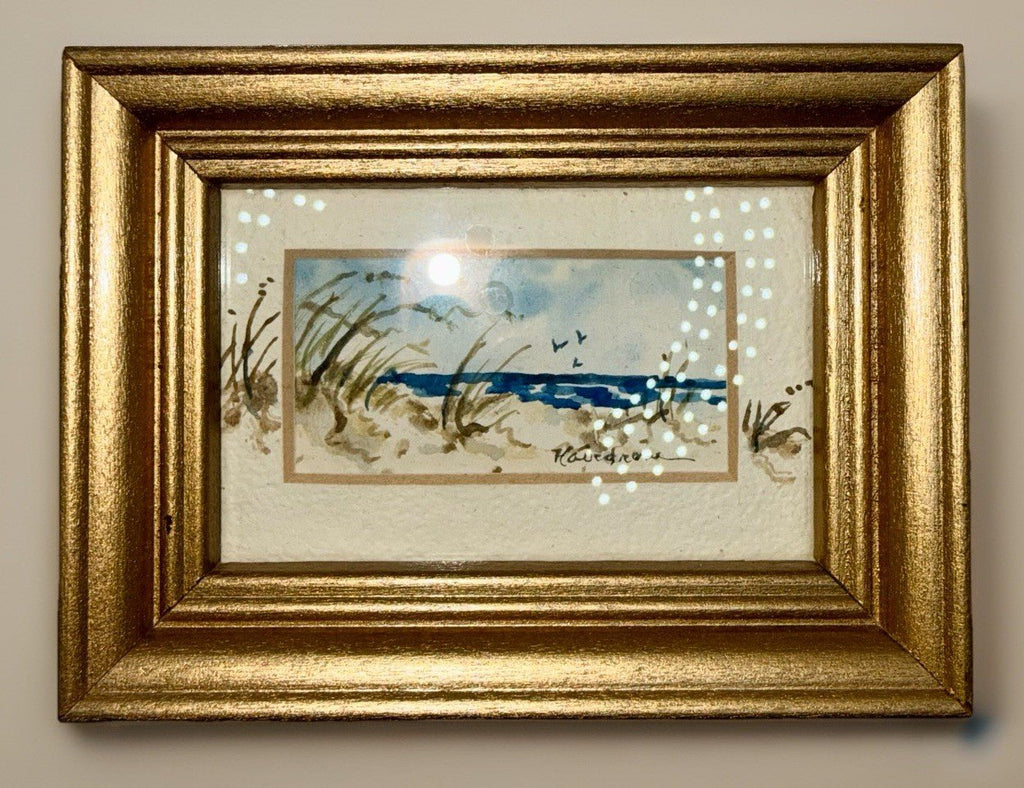 Sarah Hairgrove Signed San Antonio Riverwalk Watercolor Miniature - AntiquesEtceteraSarah Hairgrove Signed San Antonio Riverwalk Watercolor MiniatureAntiquesEtceteraAntiquesEtcetera