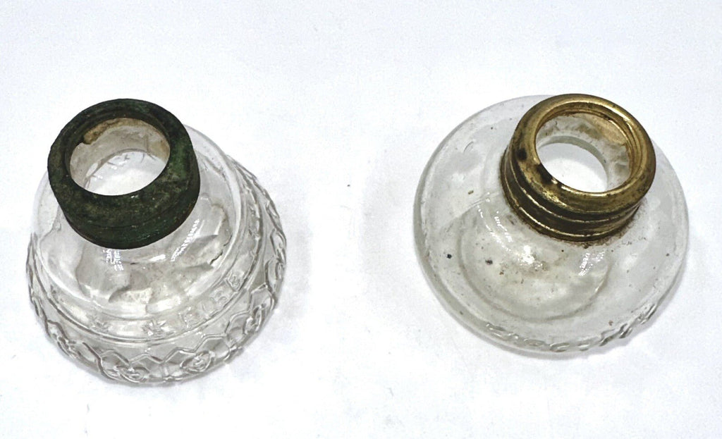 Set of 2 Antique Miniature Oil Lamps Both Marked FIRE FLY - One Quite Rare - AntiquesEtceteraSet of 2 Antique Miniature Oil Lamps Both Marked FIRE FLY - One Quite RareAntiqueAntiquesEtcetera