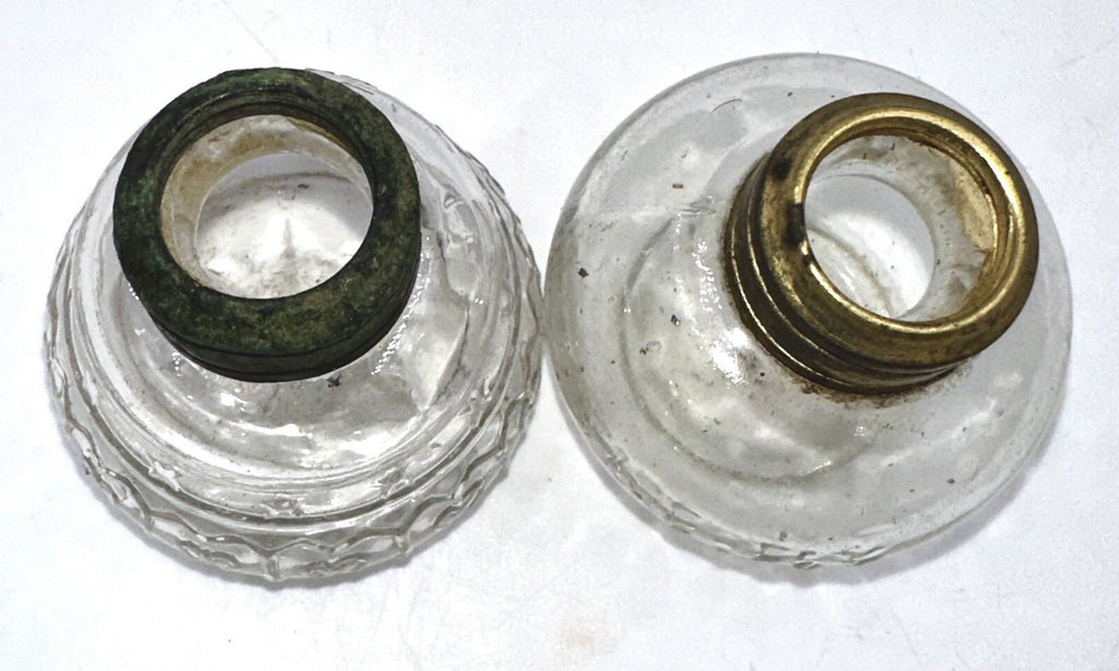 Set of 2 Antique Miniature Oil Lamps Both Marked FIRE FLY - One Quite Rare - AntiquesEtceteraSet of 2 Antique Miniature Oil Lamps Both Marked FIRE FLY - One Quite RareAntiqueAntiquesEtcetera