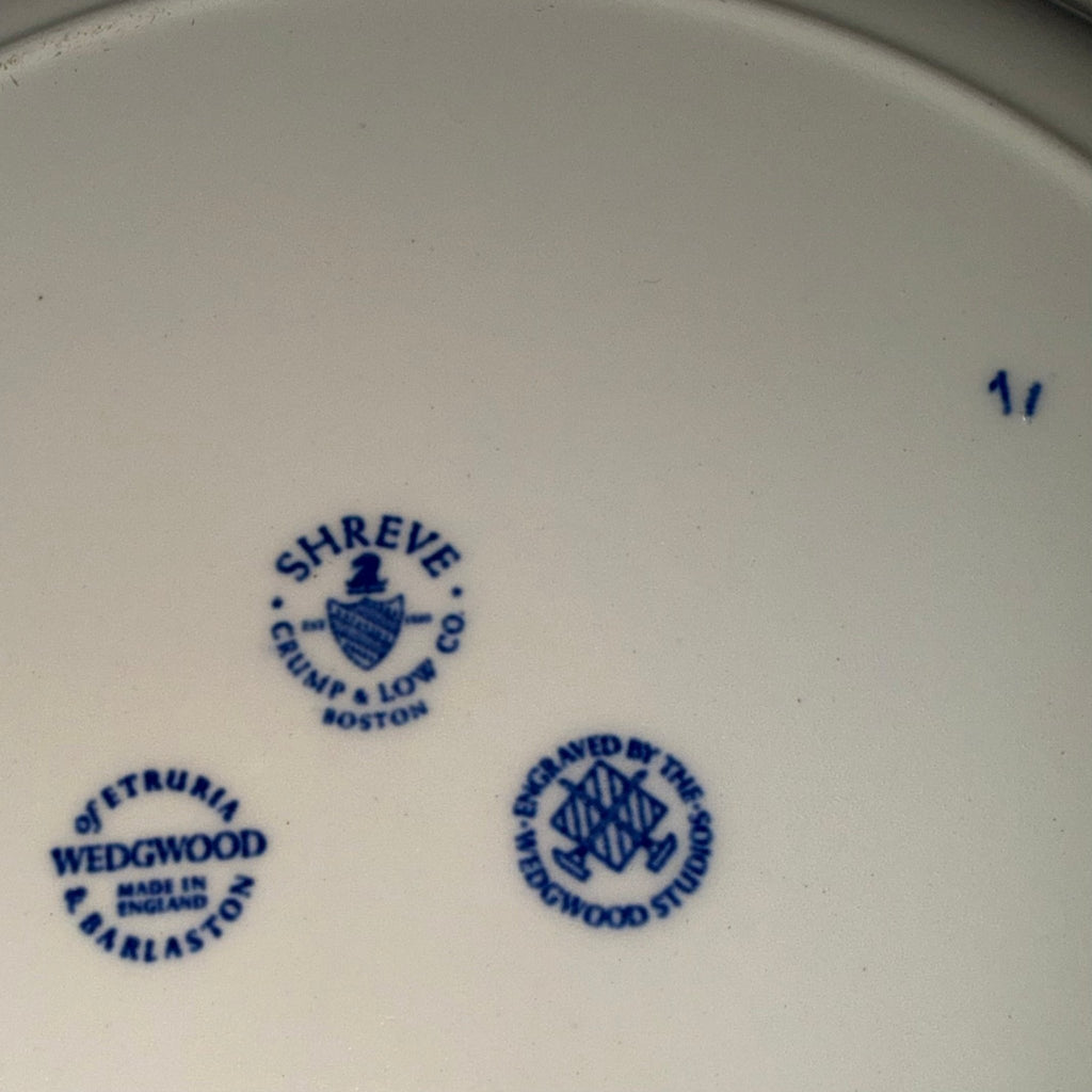 Set of 6 Wedgwood Noble and Greenough School Commemorative Plates – Spes Sibi Quisque 1866 – Shreve Crump & Low Boston - AntiquesEtceteraSet of 6 Wedgwood Noble and Greenough School Commemorative Plates – Spes Sibi Quisque 1866 – Shreve Crump & Low BostonElegant / Collectible DinnerwareWedgwoodAntiquesEtcetera