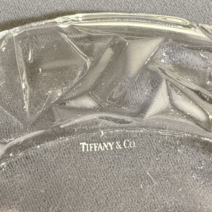 Set of Two TIFFANY & Co Rock Cut Crystal 8.5” Plates - each signed - AntiquesEtceteraSet of Two TIFFANY & Co Rock Cut Crystal 8.5” Plates - each signedElegant GlassTiffany & Co.AntiquesEtcetera