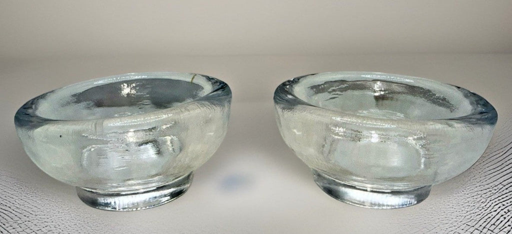 Simon Pearce ASCUTNEY Set of 2 Mini Bowls in Original Box, Signed 3" x 1 1/2" - AntiquesEtceteraSimon Pearce ASCUTNEY Set of 2 Mini Bowls in Original Box, Signed 3" x 1 1/2"Simon PearceAntiquesEtcetera