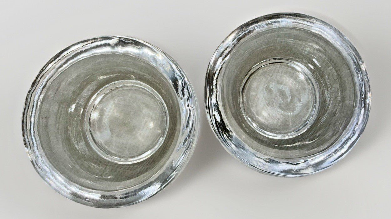 Simon Pearce ASCUTNEY Set of 2 Mini Bowls in Original Box, Signed 3" x 1 1/2" - AntiquesEtceteraSimon Pearce ASCUTNEY Set of 2 Mini Bowls in Original Box, Signed 3" x 1 1/2"Simon PearceAntiquesEtcetera