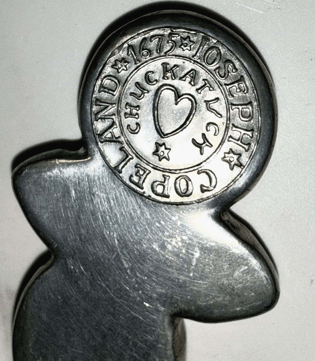 Stieff Pewter Joseph Copeland 1675 Spoon 1957 Jamestown Festival Chuckatuck 7.75 - AntiquesEtceteraStieff Pewter Joseph Copeland 1675 Spoon 1957 Jamestown Festival Chuckatuck 7.75StieffAntiquesEtcetera