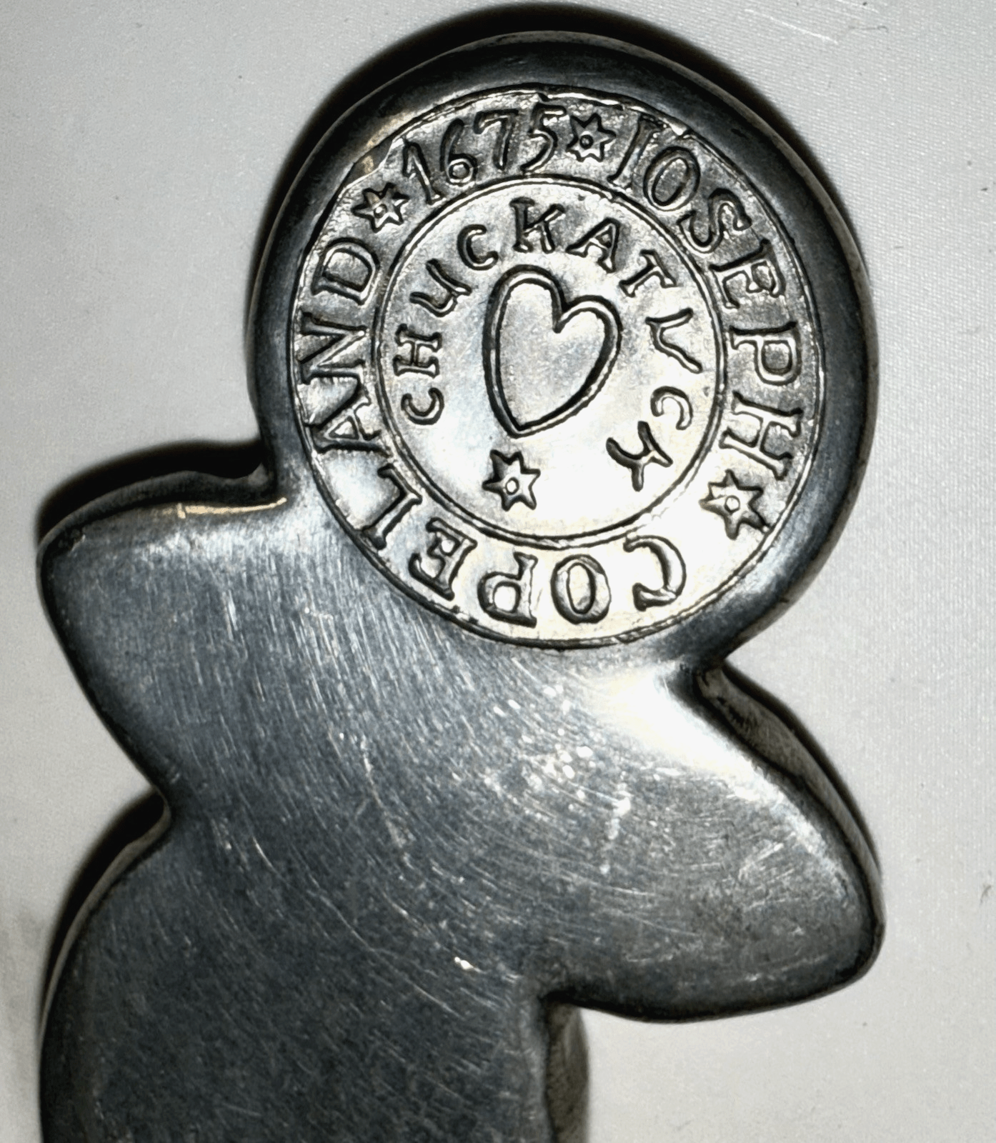 Stieff Pewter Joseph Copeland 1675 Spoon 1957 Jamestown Festival Chuckatuck 7.75 - AntiquesEtceteraStieff Pewter Joseph Copeland 1675 Spoon 1957 Jamestown Festival Chuckatuck 7.75StieffAntiquesEtcetera