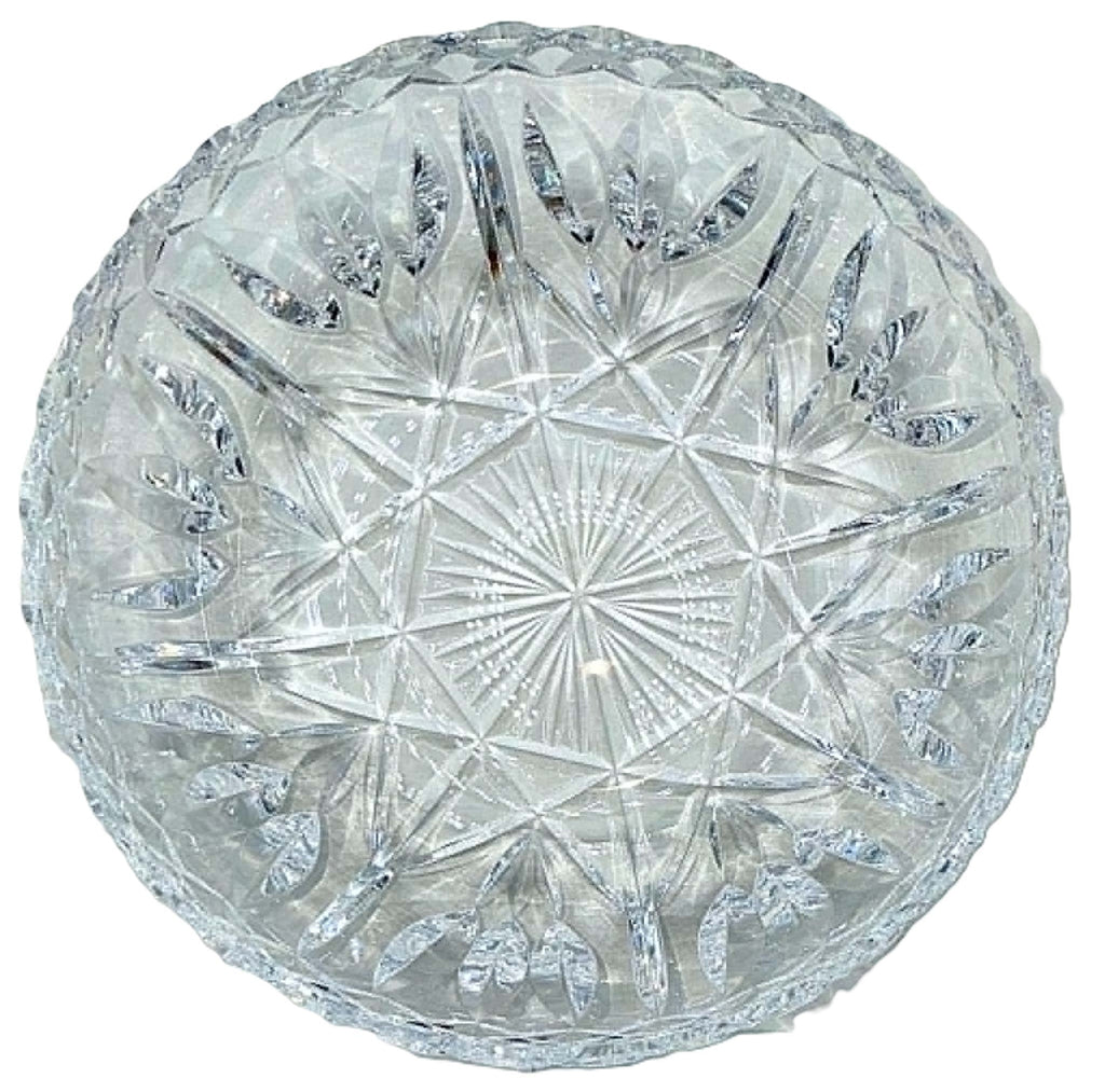 Stunning Waterford Crystal 10" Centerpiece Bowl with Tulip Garden Motif - AntiquesEtceteraStunning Waterford Crystal 10" Centerpiece Bowl with Tulip Garden MotifElegant GlassWaterfordAntiquesEtcetera