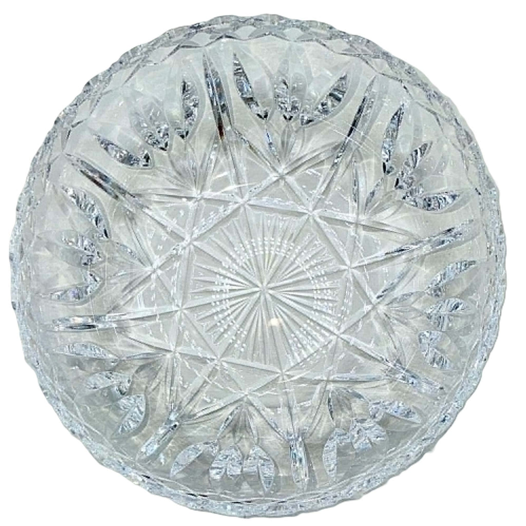 Stunning Waterford Crystal 10" Centerpiece Bowl with Tulip Garden Motif - AntiquesEtceteraStunning Waterford Crystal 10" Centerpiece Bowl with Tulip Garden MotifElegant GlassWaterfordAntiquesEtcetera