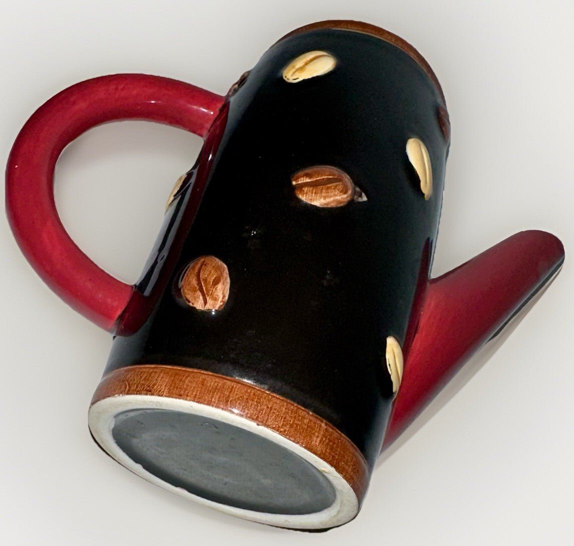 Swid Powell "Bean" Coffee or Tea Pot Set with Sugar and Creamer Charles Masson - AntiquesEtceteraSwid Powell "Bean" Coffee or Tea Pot Set with Sugar and Creamer Charles MassonSwid PowellAntiquesEtcetera