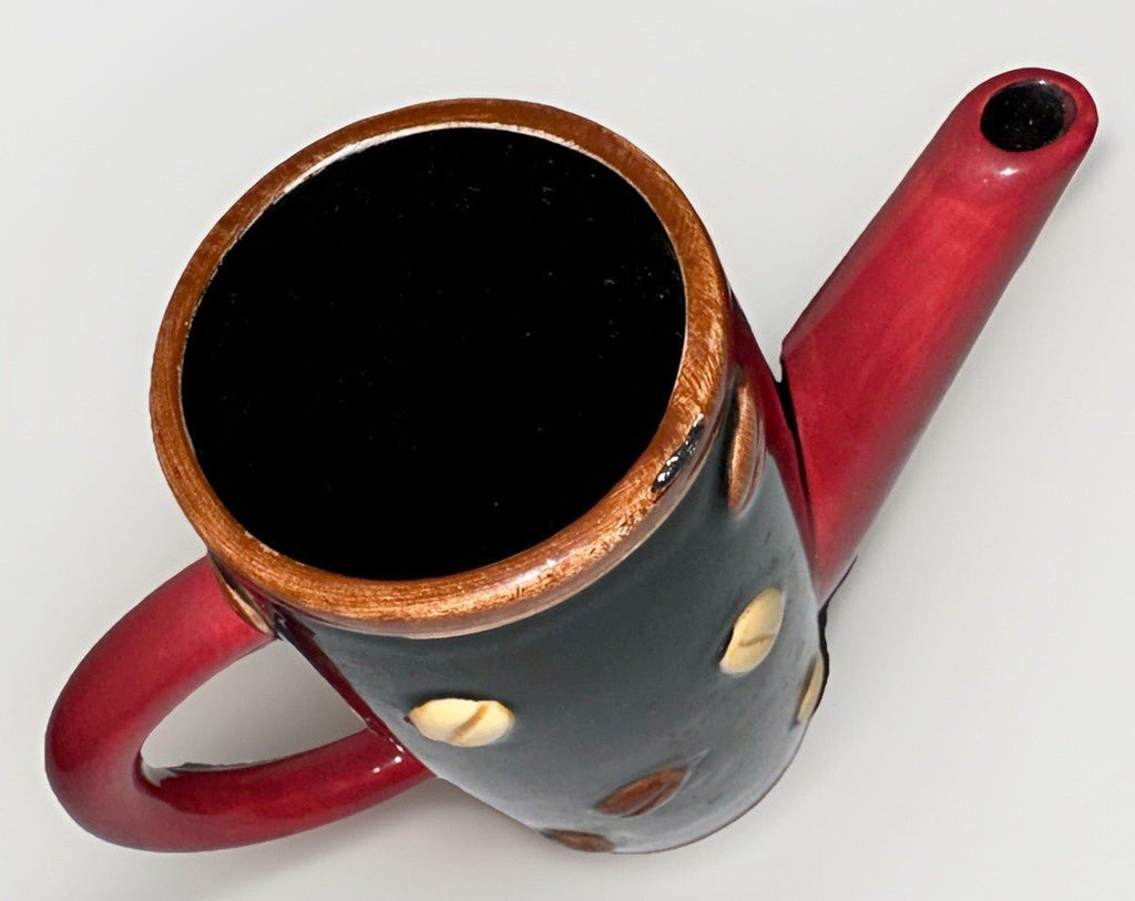 Swid Powell "Bean" Coffee or Tea Pot Set with Sugar and Creamer Charles Masson - AntiquesEtceteraSwid Powell "Bean" Coffee or Tea Pot Set with Sugar and Creamer Charles MassonSwid PowellAntiquesEtcetera
