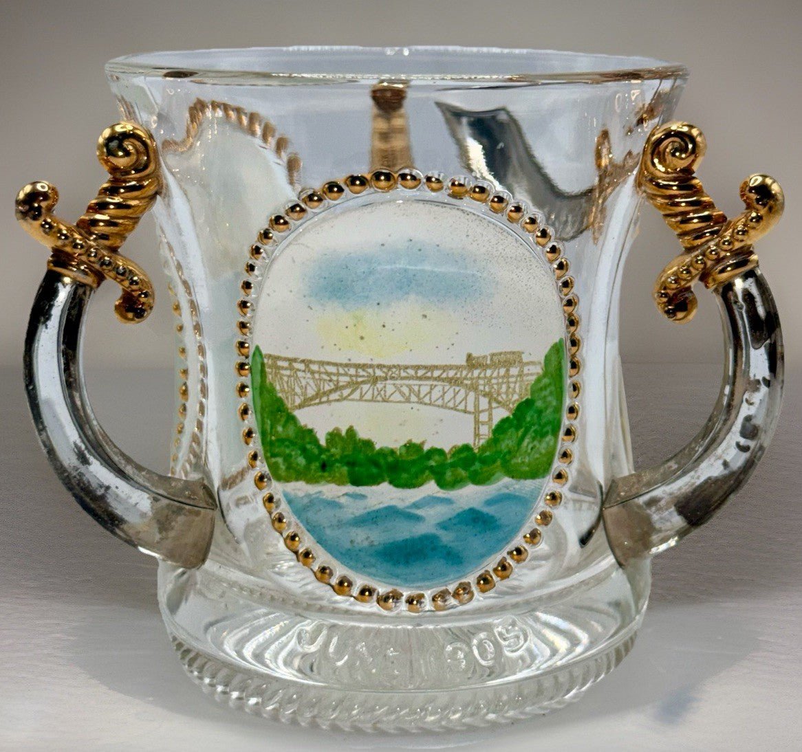 Syria Shriners 3 - Handled Glass Mug Pittsburgh Niagara Falls Gold Gilt June 1905 - AntiquesEtceteraSyria Shriners 3 - Handled Glass Mug Pittsburgh Niagara Falls Gold Gilt June 1905AntiquesEtceteraAntiquesEtcetera
