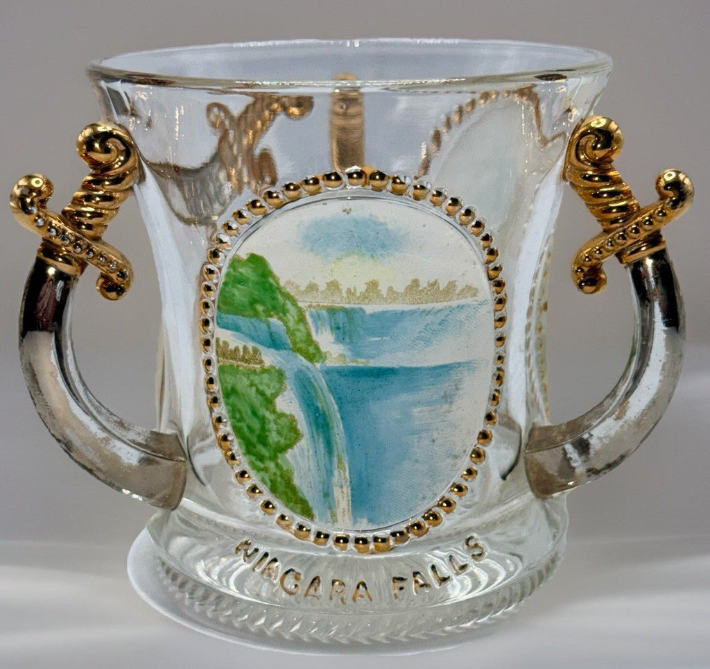 Syria Shriners 3 - Handled Glass Mug Pittsburgh Niagara Falls Gold Gilt June 1905 - AntiquesEtceteraSyria Shriners 3 - Handled Glass Mug Pittsburgh Niagara Falls Gold Gilt June 1905AntiquesEtceteraAntiquesEtcetera