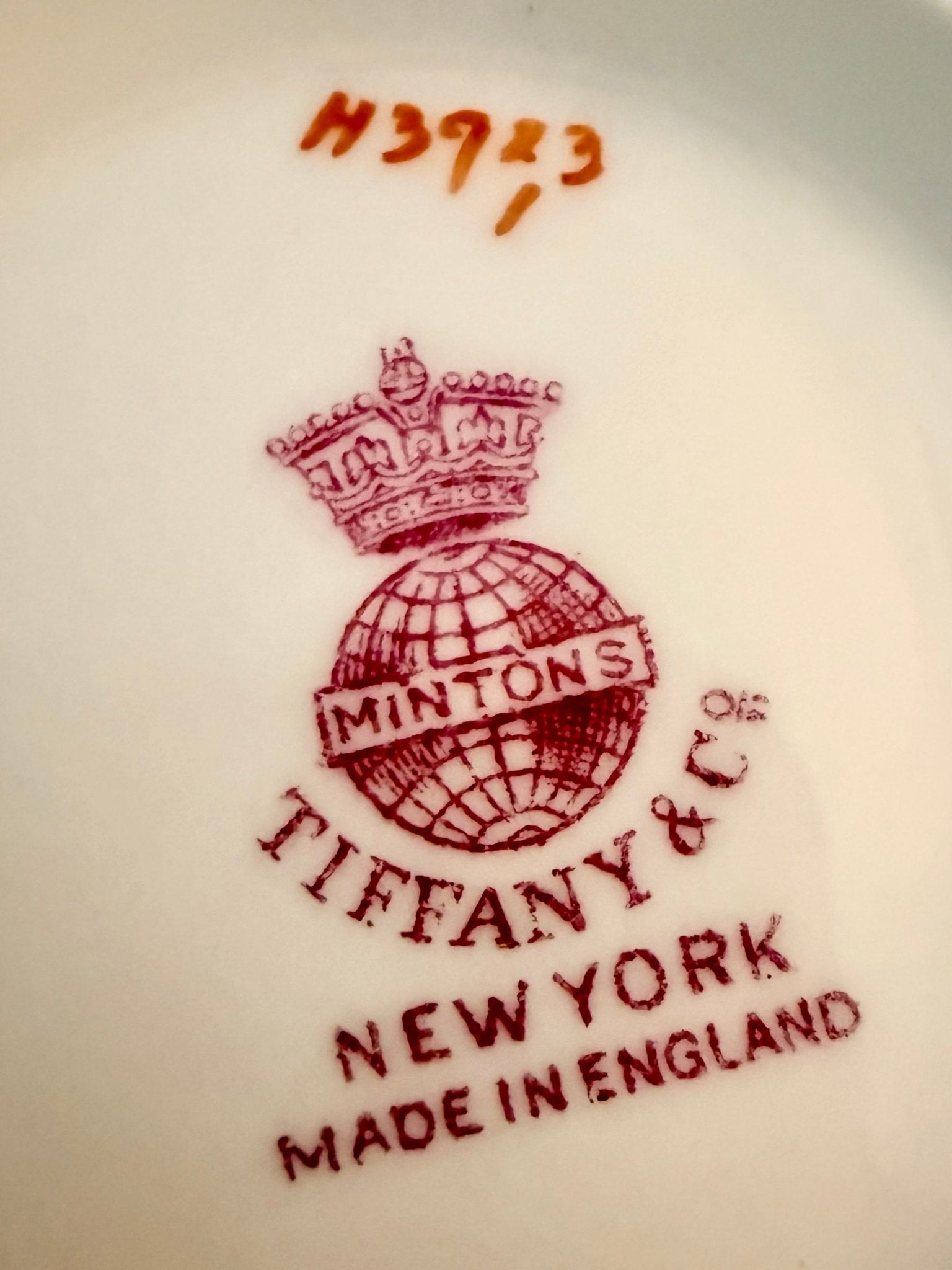 Tiffany & Co. by Minton's Gold Encrusted Cream Soup Cups & Saucers Set of 11 - AntiquesEtceteraTiffany & Co. by Minton's Gold Encrusted Cream Soup Cups & Saucers Set of 11Elegant / Collectible DinnerwareMintons for Tiffany & Co.AntiquesEtcetera