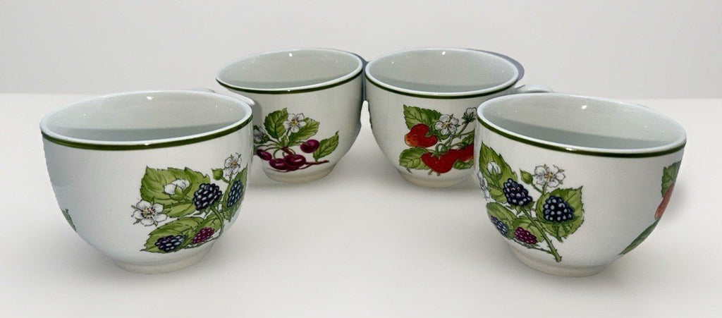 Tiffany & Co NY Fruit Dessert Service for 4 Staffordshire Garden Johnson Bros. - AntiquesEtceteraTiffany & Co NY Fruit Dessert Service for 4 Staffordshire Garden Johnson Bros.Tiffany & Co.AntiquesEtcetera