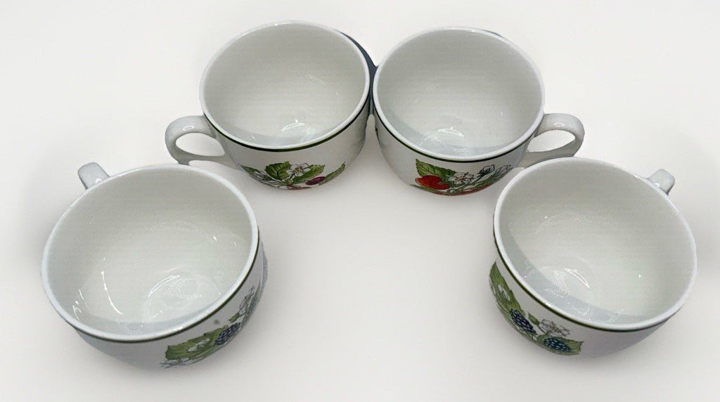 Tiffany & Co NY Fruit Dessert Service for 4 Staffordshire Garden Johnson Bros. - AntiquesEtceteraTiffany & Co NY Fruit Dessert Service for 4 Staffordshire Garden Johnson Bros.Tiffany & Co.AntiquesEtcetera