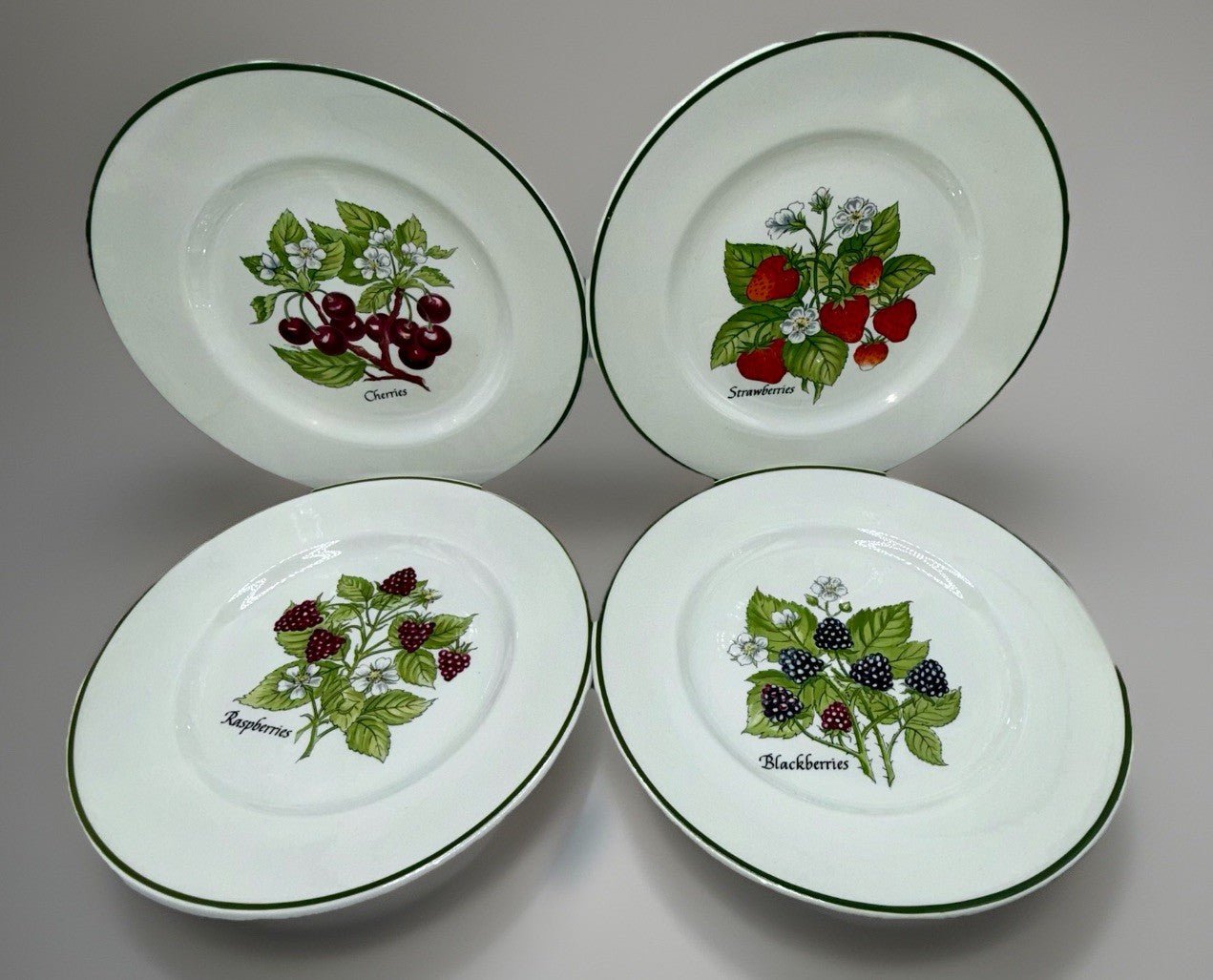 Tiffany & Co NY Fruit Dessert Staffordshire Garden Service for 4 Johnson Bros. - AntiquesEtceteraTiffany & Co NY Fruit Dessert Staffordshire Garden Service for 4 Johnson Bros.Tiffany & Co.AntiquesEtcetera