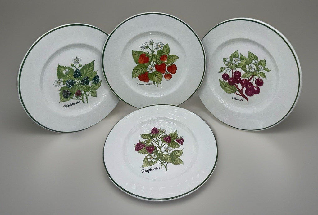 Tiffany & Co NY Fruit Staffordshire Garden Dessert Service for 4 Johnson Bros. - AntiquesEtceteraTiffany & Co NY Fruit Staffordshire Garden Dessert Service for 4 Johnson Bros.Tiffany & Co.AntiquesEtcetera
