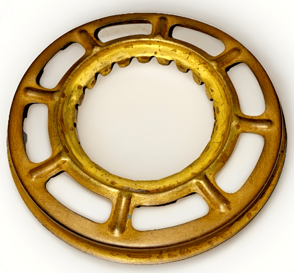 Unusual Brass Shade Holder for Oil Lamp 2 3/4" Fitter with 1 1/2" Center Opening - AntiquesEtceteraUnusual Brass Shade Holder for Oil Lamp 2 3/4" Fitter with 1 1/2" Center OpeningAntiquesEtceteraAntiquesEtcetera