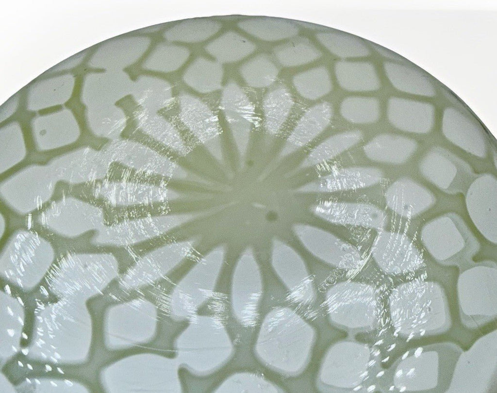 Victorian Cased Glass Bride's Basket Bowl Yellow Satin Floral & Basketweave - AntiquesEtceteraVictorian Cased Glass Bride's Basket Bowl Yellow Satin Floral & BasketweaveAntiquesEtceteraAntiquesEtcetera