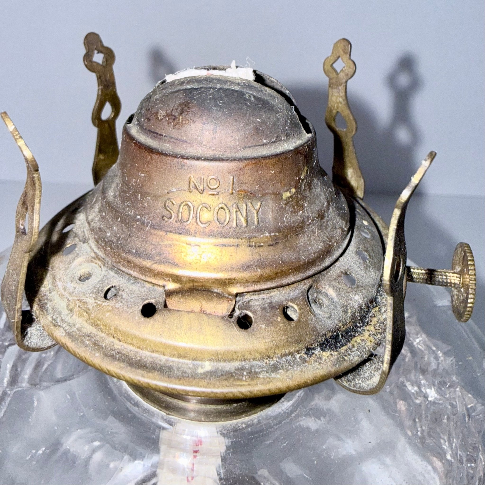 Victorian Oil Lamp Wedding / Bridal Double Handle Unity Lamp Stunning Diamond Point Motif with Petticoat Chimney - AntiquesEtceteraVictorian Oil Lamp Wedding / Bridal Double Handle Unity Lamp Stunning Diamond Point Motif with Petticoat ChimneyAntique LightingAntiquesEtceteraAntiquesEtcetera