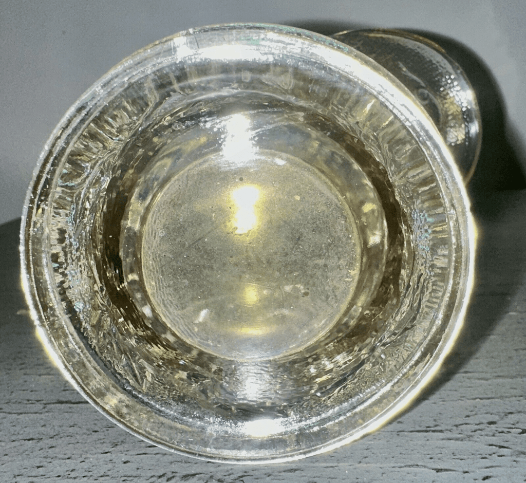 Vintage Imperial Carnival Iridescent Marigold Glass 10" Basket - Grape Clusters - AntiquesEtceteraVintage Imperial Carnival Iridescent Marigold Glass 10" Basket - Grape ClustersImperialAntiquesEtcetera